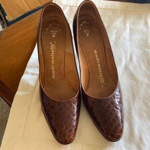 Vintage aligator/crocodile shoes